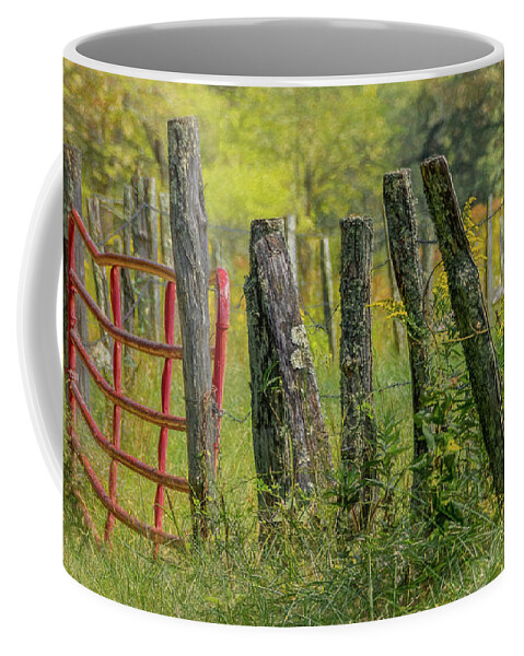 Cades Cove Coffee Mug featuring the photograph Sparks Lane Appeal by Marcy Wielfaert