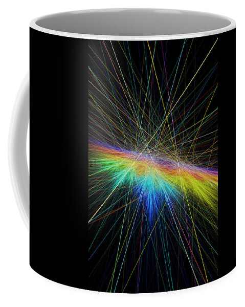 Rick Drent Coffee Mug featuring the digital art Spectrum by Rick Drent