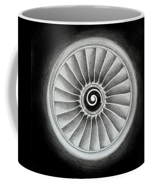 Spiral Spinner Coffee Mug by Kresenz Monday - Fine Art America
