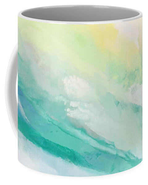  Coffee Mug featuring the painting Spirit Filled by Linda Bailey