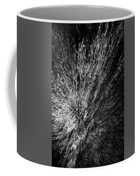 Water Coffee Mug featuring the photograph Splash by Hans Partes