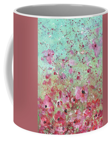 Spring Coffee Mug featuring the painting Spring Is In The Air 13 by Miki De Goodaboom