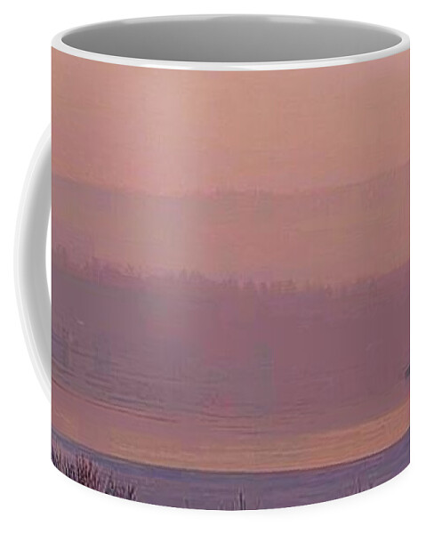 Lake Coffee Mug featuring the photograph Spring Lake Melts by John Anderson