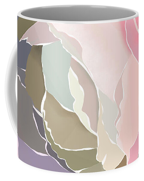 Flower Coffee Mug featuring the digital art Spring Dreams by Gina Harrison