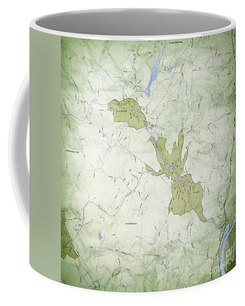 Springfield Coffee Mug featuring the photograph Springfield, Vermont by George Robinson