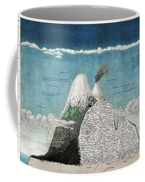 1807 Coffee Mug featuring the photograph Alexander Von Humboldts Chimborazo Map #1 by Science Source