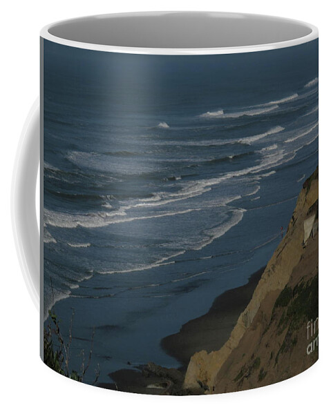 Pacific Coast Coffee Mug featuring the photograph SSFCoast by Mary Kobet