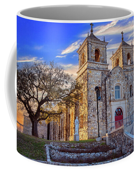 St Peter The Apostle Coffee Mug featuring the photograph St Peter the Apostle Catholic Church by Lynn Bauer