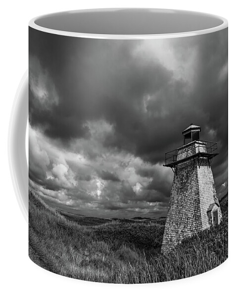 Lighthouse Coffee Mug featuring the photograph St Peters Harbour Lighthouse by Linda Villers