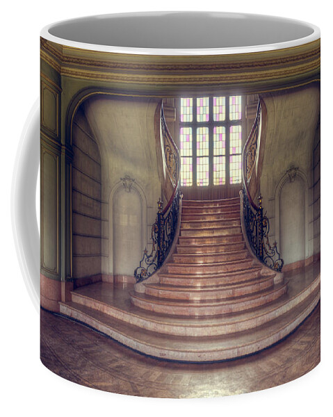 Abandoned Coffee Mug featuring the photograph Staircase by Roman Robroek