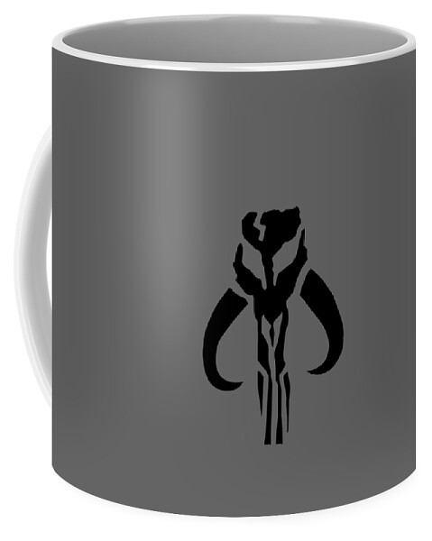 Mandalorian Disney Mug/ Mandalorian Mudhorn Mythosaur Star Wars Silver  Metallic Coffee Mug/ Mandalorian Beskar Coffee Lover Gift 