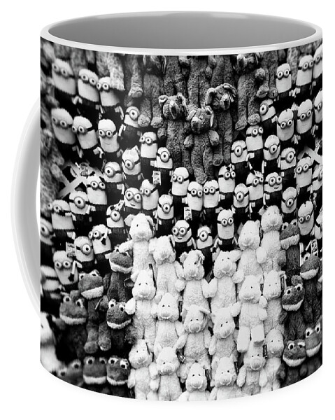 Teddy Bear Coffee Mug featuring the photograph State Fair Midway Animals by Cynthia Dickinson