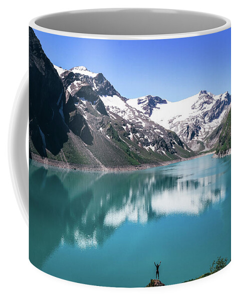 Adventure Coffee Mug featuring the photograph Reaching the dream by Vaclav Sonnek