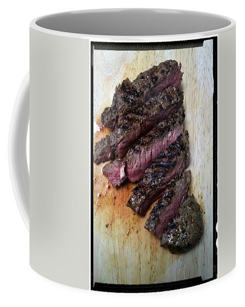 Photography Coffee Mug featuring the photograph Steak To Go by Lachlan Main
