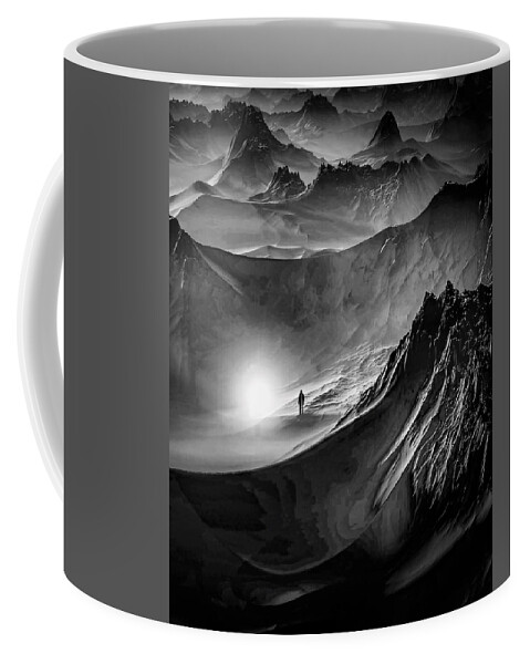 Fine Art Coffee Mug featuring the photograph Stealing The Moon by Sofie Conte