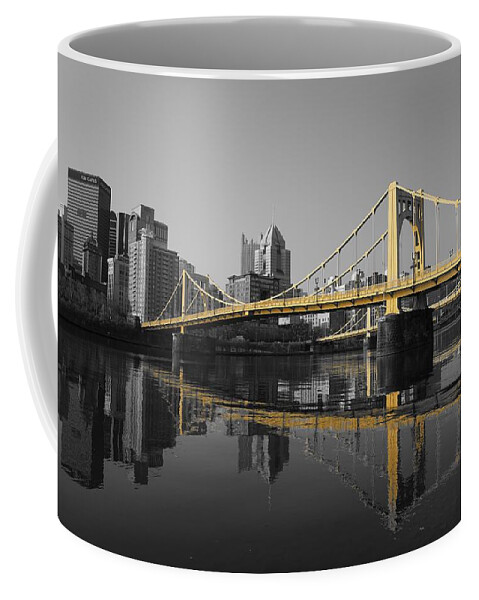 Bridges Coffee Mug featuring the photograph Steelers Country by Patricia Caron