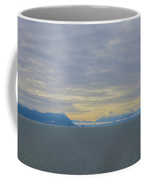 Alaska Coffee Mug featuring the photograph Stephens Passage Serenity by Ed Williams