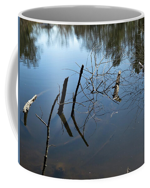 Sticks Coffee Mug featuring the photograph Sticky by Ed Williams