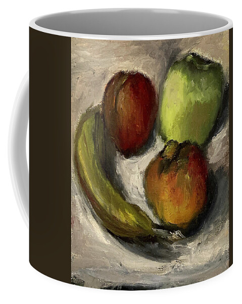 Still Life Coffee Mug featuring the painting Still life, Homage to Matisse by David Euler