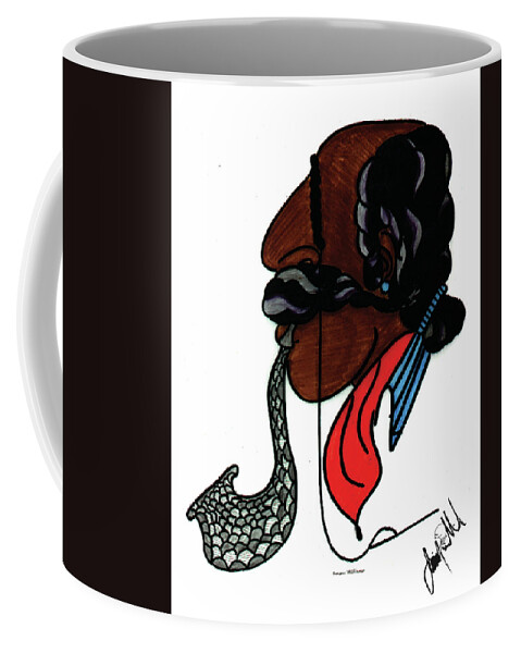  Coffee Mug featuring the painting Still Smokin by Jimmy Williams