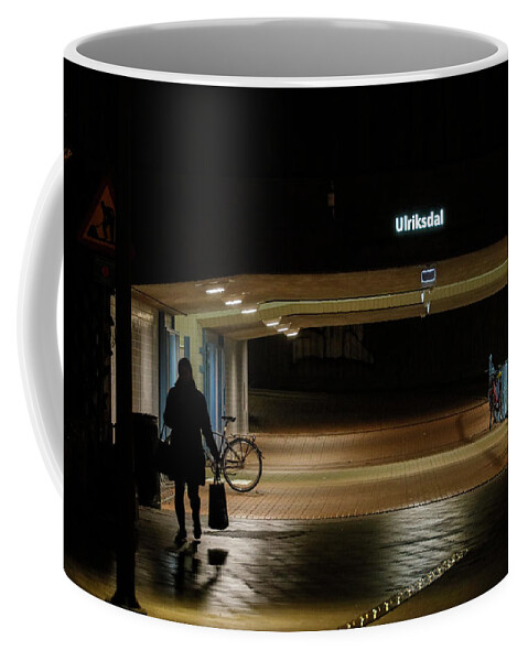 Architecture Coffee Mug featuring the photograph Stockholm underpass by Alexander Farnsworth
