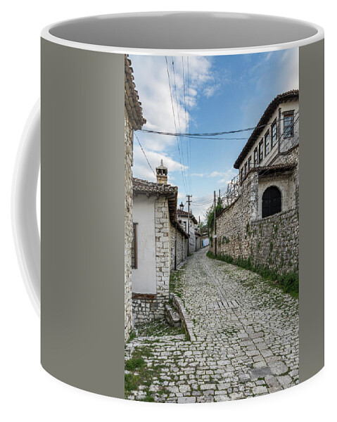 Wall Art Coffee Mug featuring the photograph Stones of Berat by Ari Rex