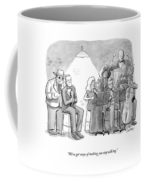 Stop Talking Coffee Mug
