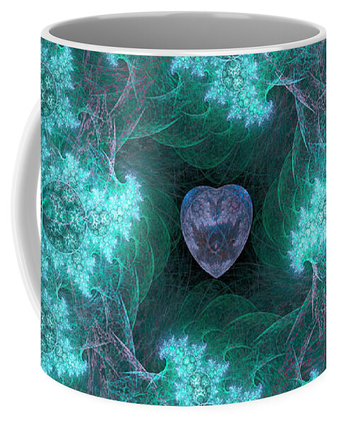  Stories Coffee Mug featuring the digital art Stories of the Future #3 by Mary Ann Benoit