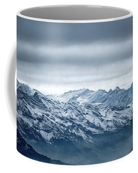 Mountains Coffee Mug featuring the photograph Storm Over the Mountains by Rick Deacon