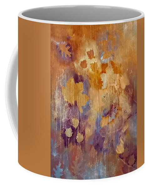 Large Coffee Mug featuring the painting Storm Painting by Lisa Kaiser