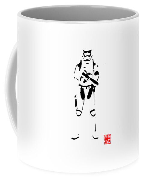 Stormtrooper Coffee Mug by Pechane Sumie - Fine Art America