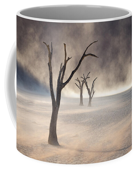 Deadvlei Coffee Mug featuring the photograph Stormy Deadvlei by Peter Boehringer