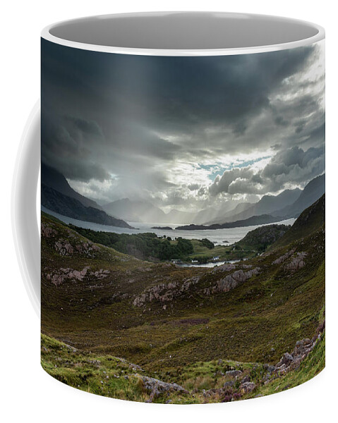 Scotland Coffee Mug featuring the photograph Strathcarron, Northwest Scotland, UK by Sarah Howard