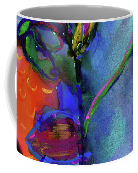 Strawberries Coffee Mug featuring the painting Strawberries by Elizabeth Root Age 10