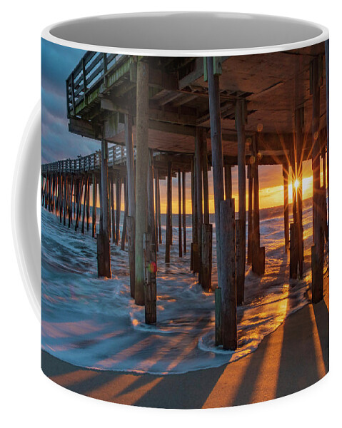 North America Coffee Mug featuring the photograph Streaks of Light by Melissa Southern