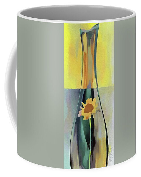 Flora Coffee Mug featuring the photograph Striving To Reach The Top by Rene Crystal