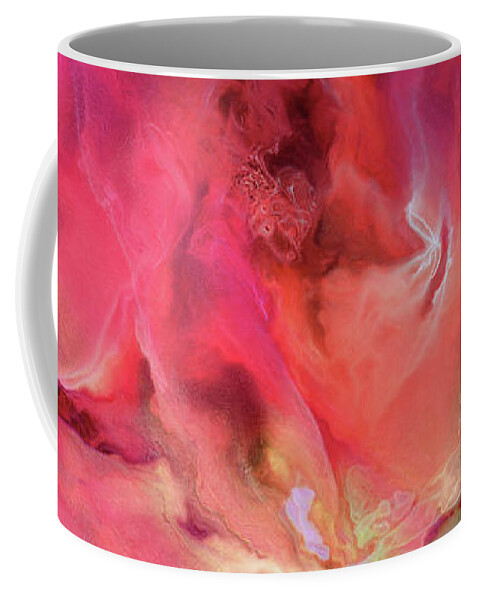 Abstract Art Coffee Mug featuring the painting Sublime - Abstract Art by Jaison Cianelli