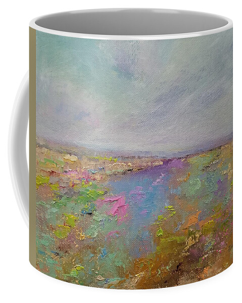 Landscape Coffee Mug featuring the painting Sublime Moments by Judith Rhue