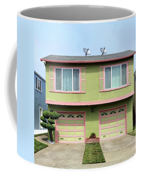  Coffee Mug featuring the photograph Suburban Pastel by Julie Gebhardt