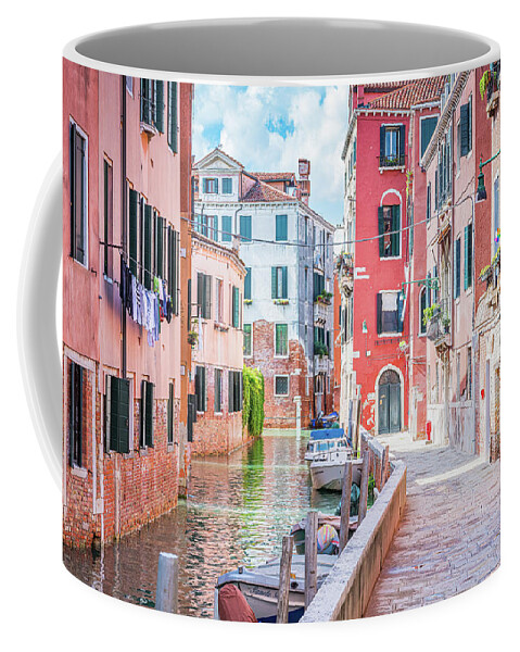 Italy Photography Coffee Mug featuring the photograph Summer Day in Venice by Marla Brown