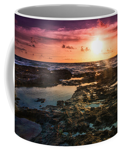 Sunrise Coffee Mug featuring the photograph Sun Flare by Montez Kerr