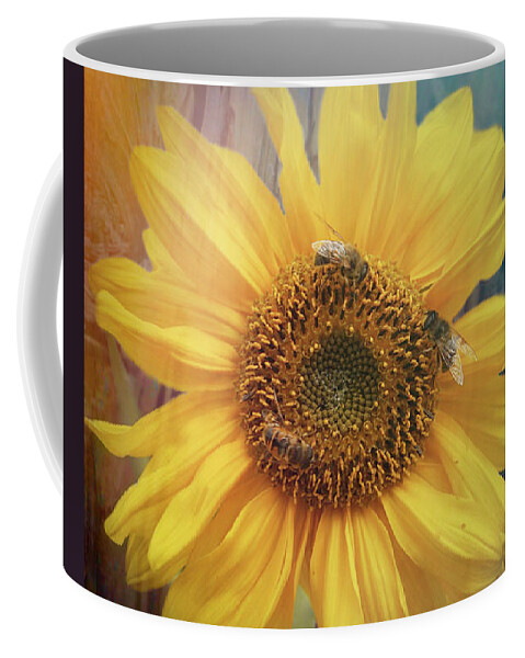 Botanical Coffee Mug featuring the photograph Sunflower by Sue Leonard
