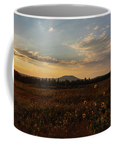 Sunset Coffee Mug featuring the photograph Incandescence by Laura Putman