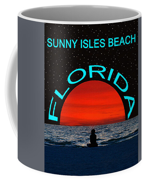 Florida Beach Coffee Mug featuring the photograph Sunny Isles Beach FL Dream Girl by David Lee Thompson
