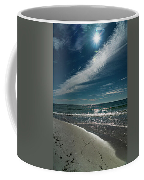 Sunrise Coffee Mug featuring the photograph Sunrise Destin Beach Florida by Bob Slitzan