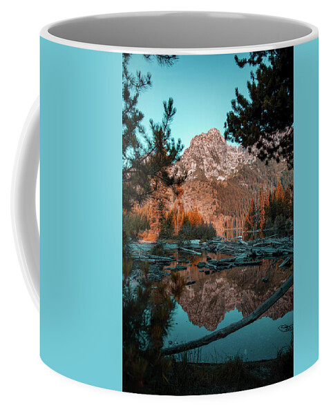 Mountain Coffee Mug featuring the photograph Sunrise Hike in the Tetons by Go and Flow Photos