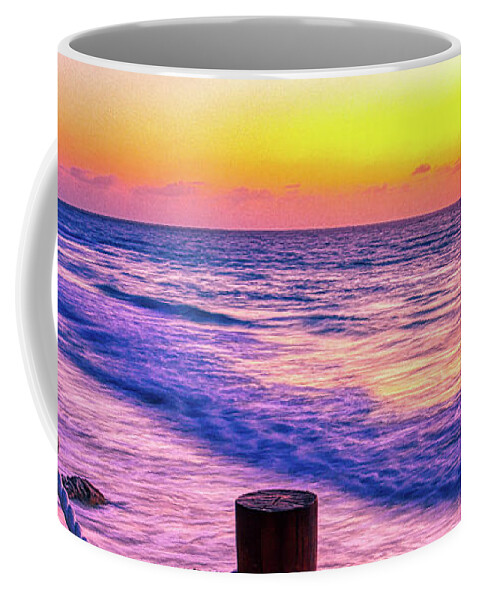 Cancun Coffee Mug featuring the photograph Sunrise in Cancun by Tatiana Travelways