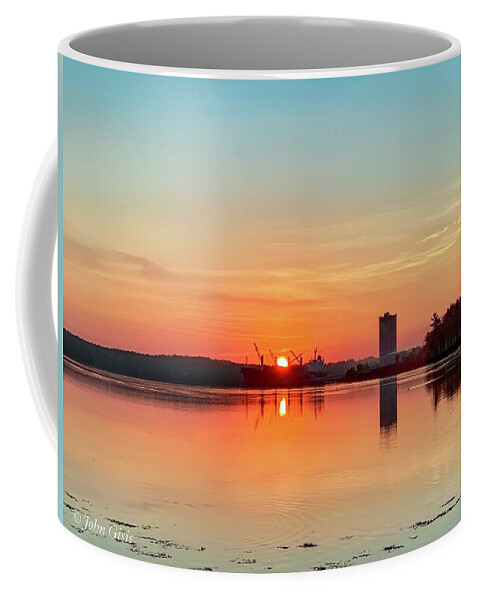  Coffee Mug featuring the photograph Sunrise by John Gisis