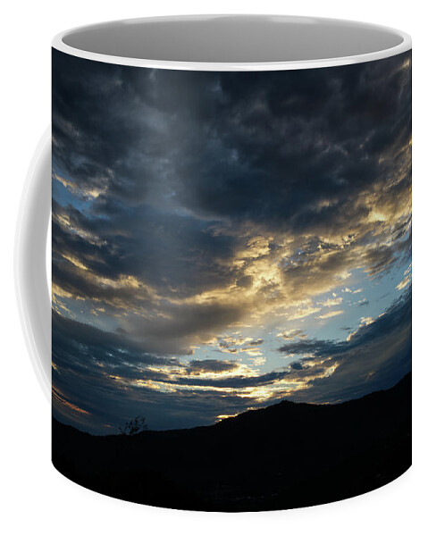Morning Coffee Mug featuring the photograph Sunrise Silhouette by Phil Perkins