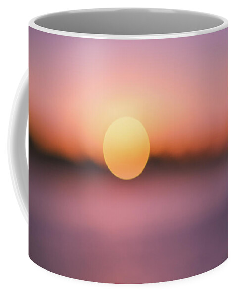 Abstract Coffee Mug featuring the photograph Sunscape by Laura Fasulo